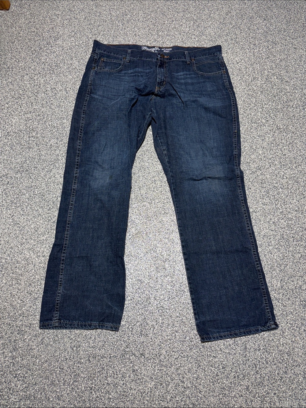 Wrangler Men’s Indigo Bootcut Jeans